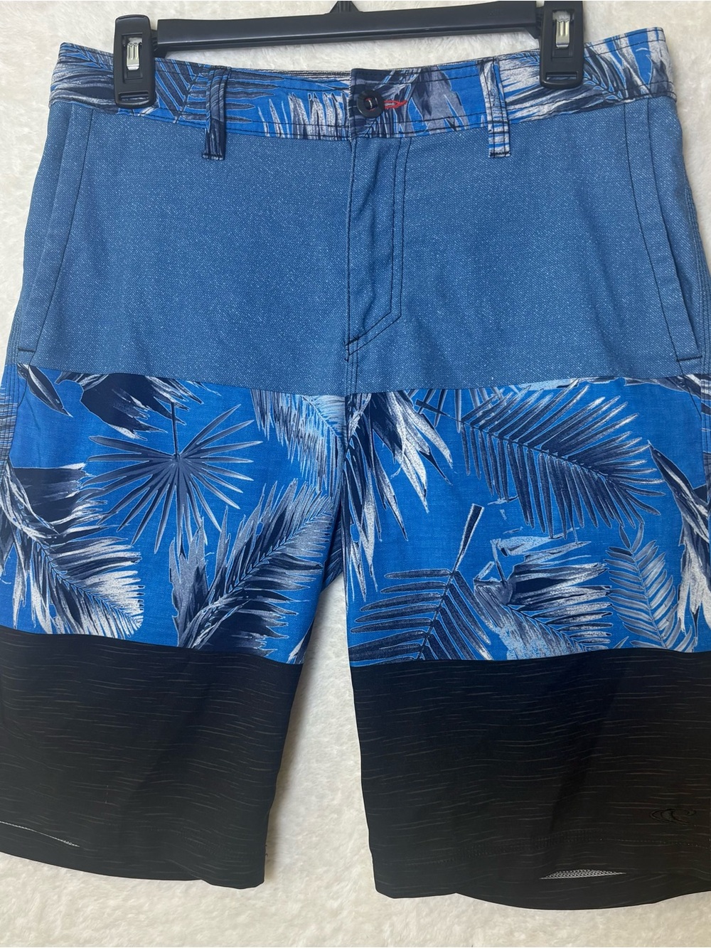 O’Neill Men's Blue Tropical Print Swim Shorts Size 30 NWOT 0707